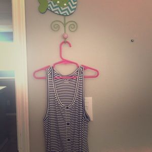 Striped tank top